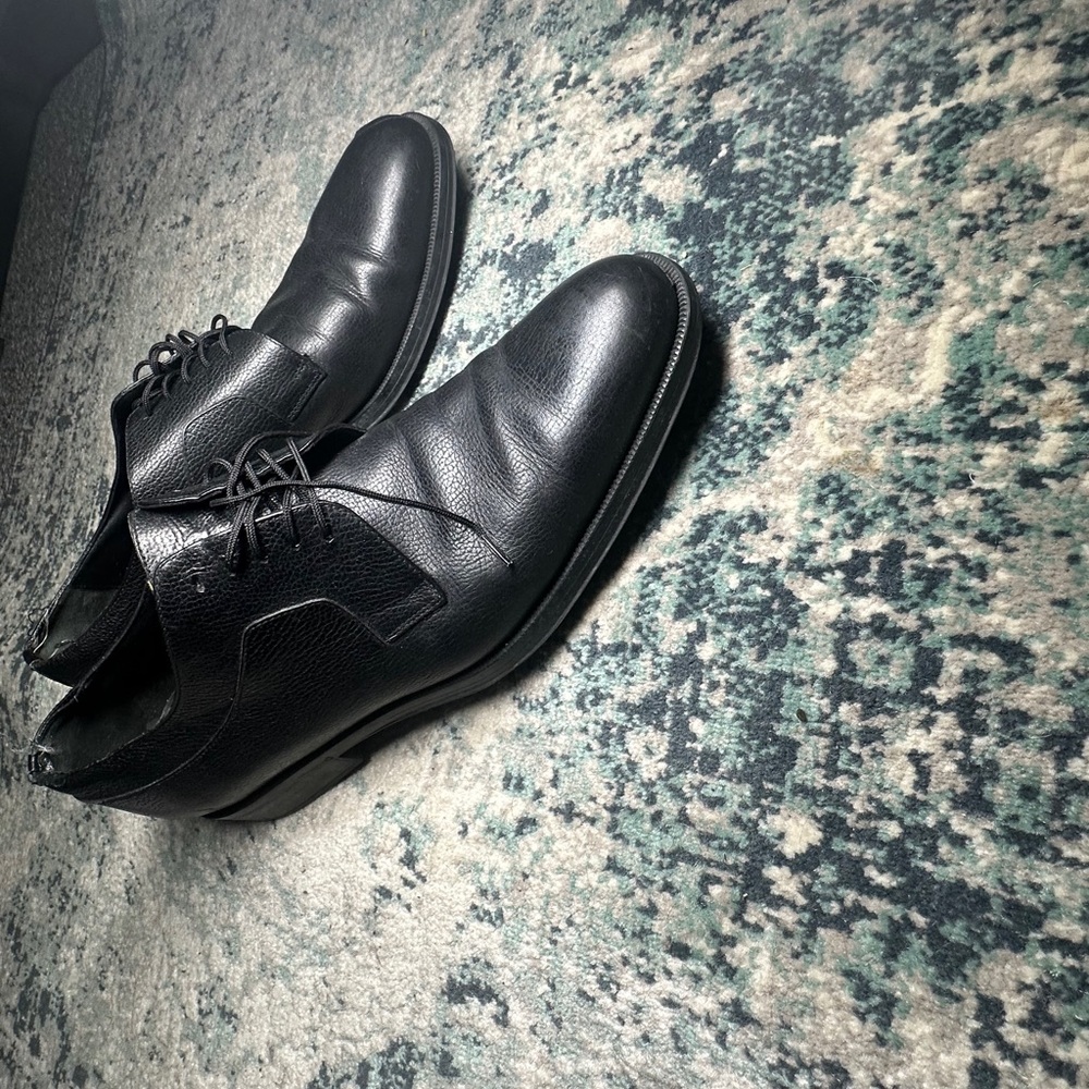 Salvatore Ferragamo Black Leather Loafers - Picture 2 of 7